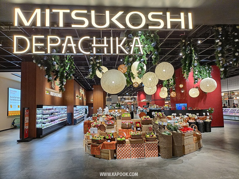 Mitsukoshi Depachika Thailand สาขา One Bangkok ตั้งอยู่ที่ชั้น B1