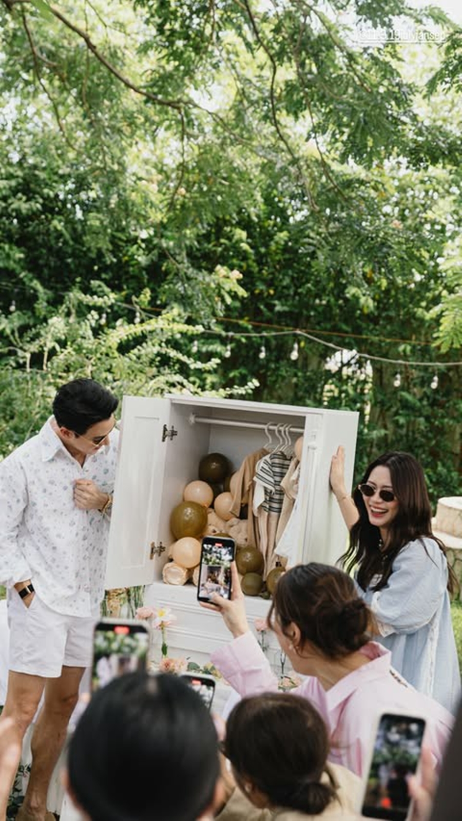 เจมส์ จิรายุ โฟม เบญจมาศ เฉลยเพศลูก