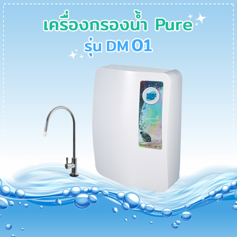 เครื่องกรองน้ำ Pure รุ่น DM 01