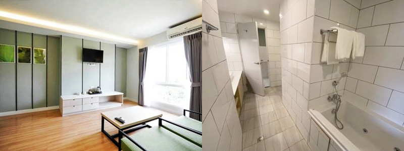บรรยากาศห้อง Suite