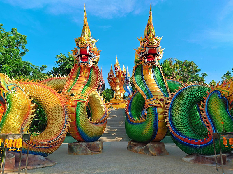 สวนนันทนา ขอนแก่น องค์พญานาค