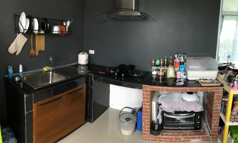 แบบห้องครัวบ้าน ๆ