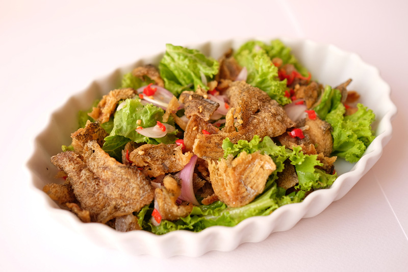 ปลาสลิดผัดพริกเกลือ เมนูปลาสลิด รวมสูตรเมนูปลาสลิด อาหารไทย สูตรอาหาร