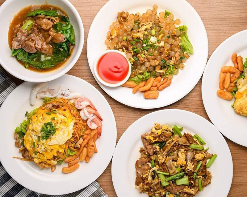 ก๋วยเตี๋ยวคั่วไก่