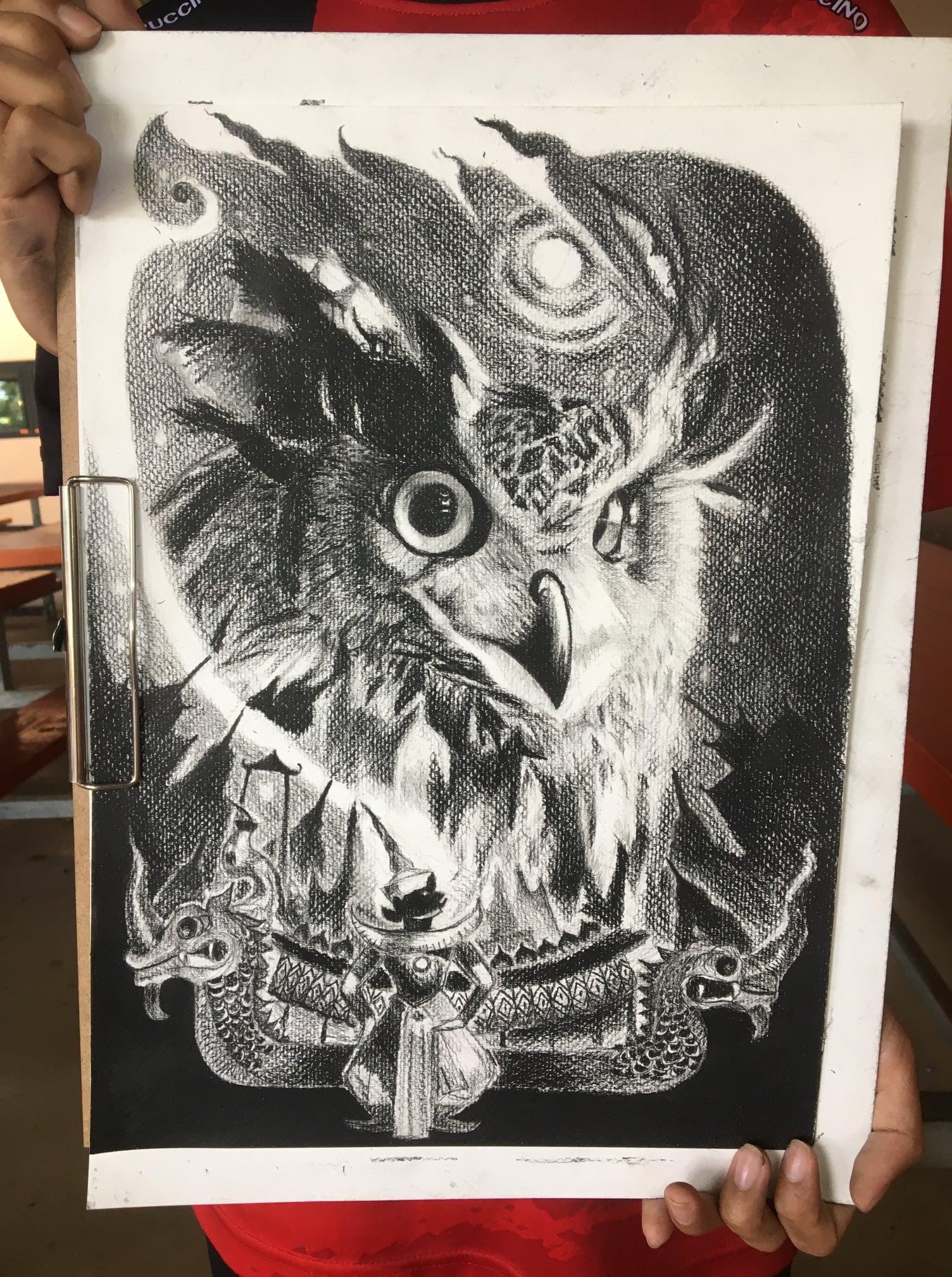 ภาพวาดนกฮูก