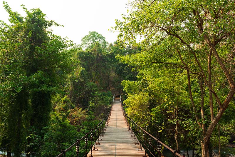 อุทยานแห่งชาติตาดโตน สะพานแขวน