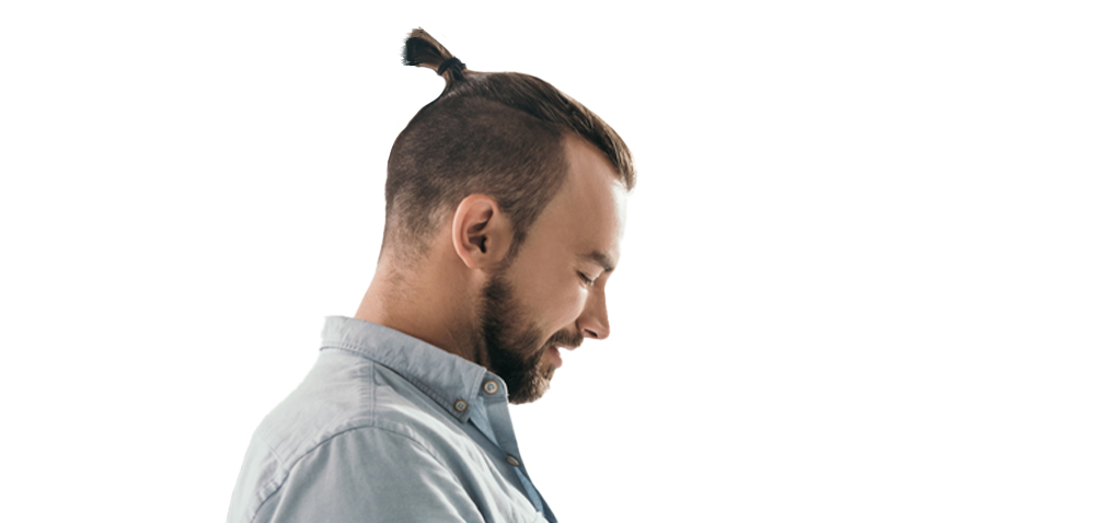 Top Knot ทรงแบบมัดผม