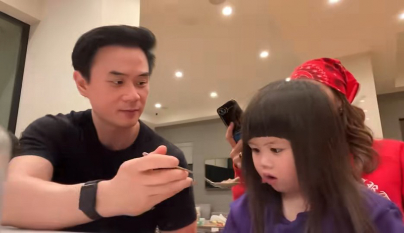 น็อต วิศรุต สอน น้องแอบิเกล ดีมาก