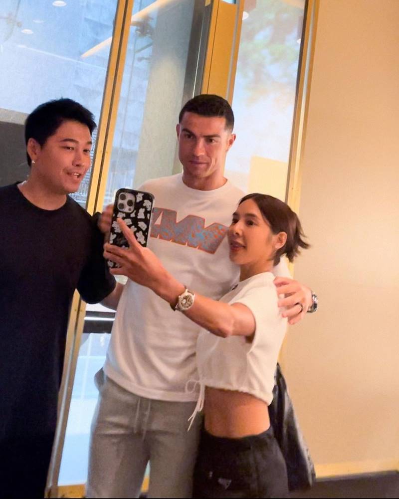 เบเบ้ ธันย์ชนก, คริสเตียโน โรนัลโด