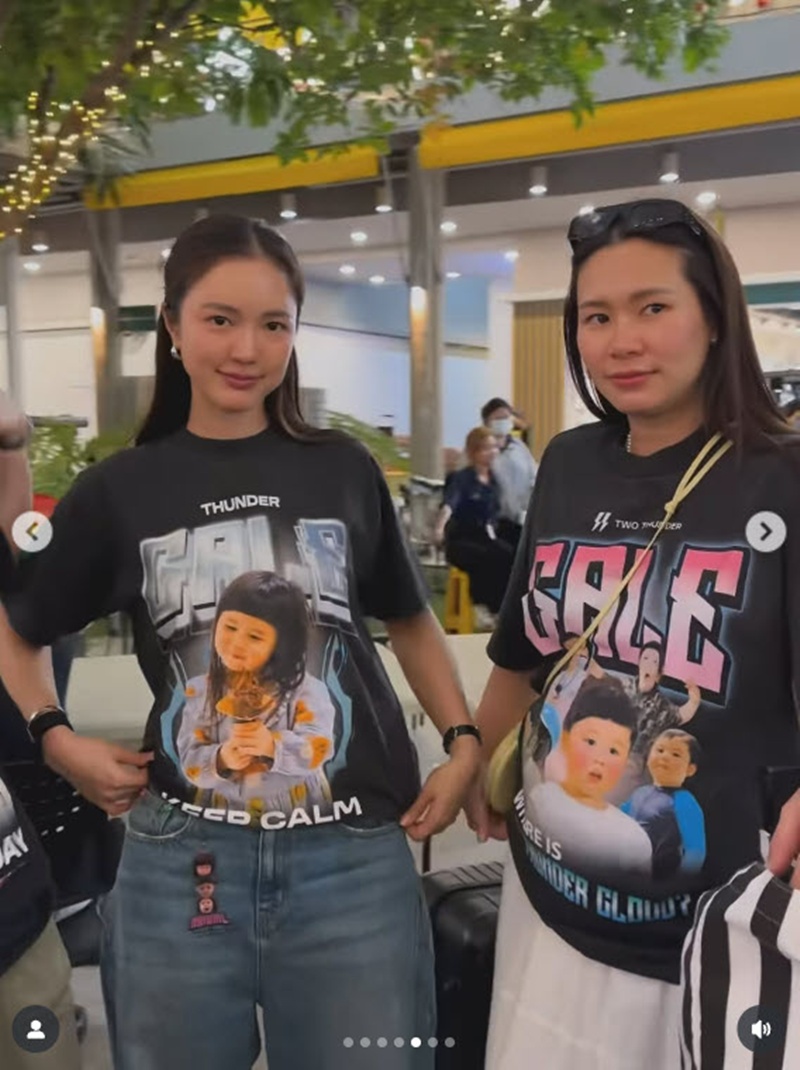 เซน เมจกา ลงคลิปชิล ๆ กับเพื่อน แต่คนชม โฟม เบญจมาศ สวย ไม่เหมือนคนท้อง