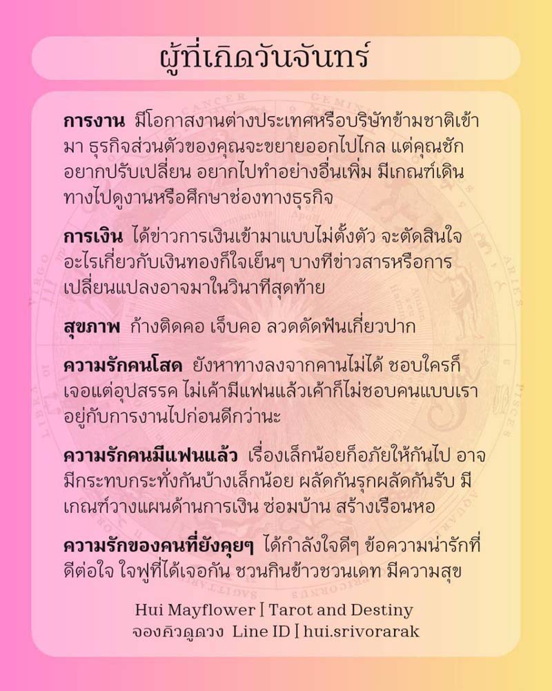 ดวงรายสัปดาห์