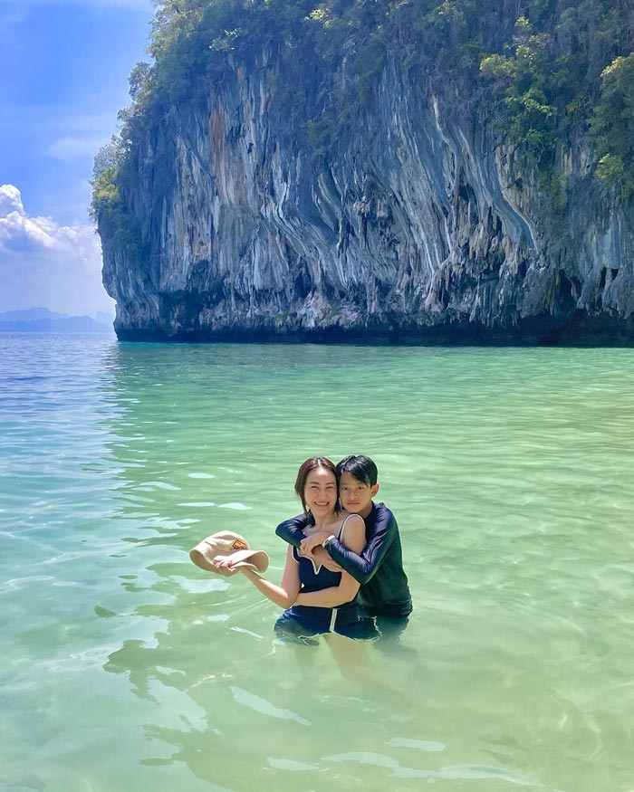 น้องนพ ลูกชาย นาเดีย