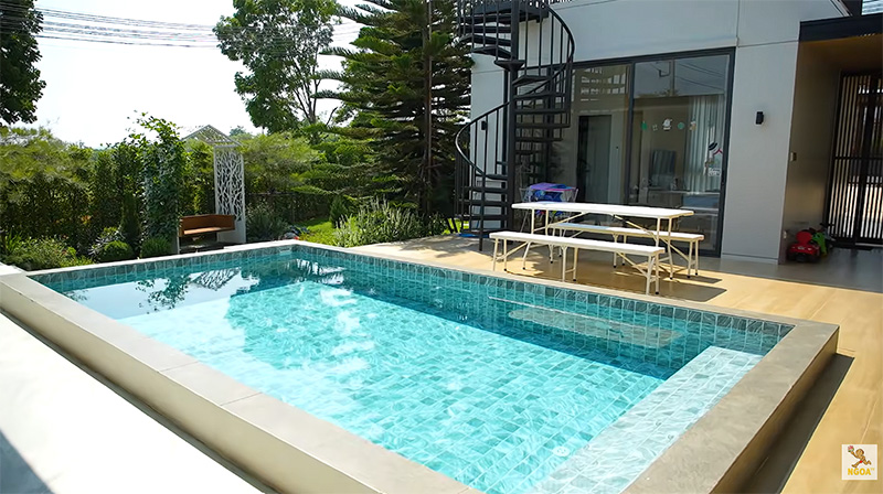 ที่พักวิลล่า หนูเล็ก ก่อนบ่าย