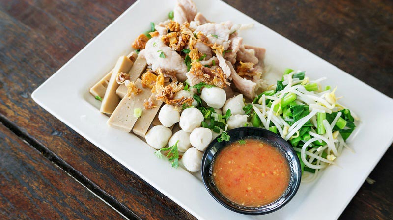 หมูลวกจิ้ม