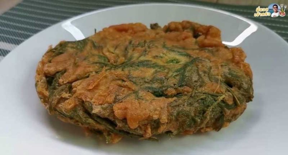 สูตรไข่เจียวชะอม