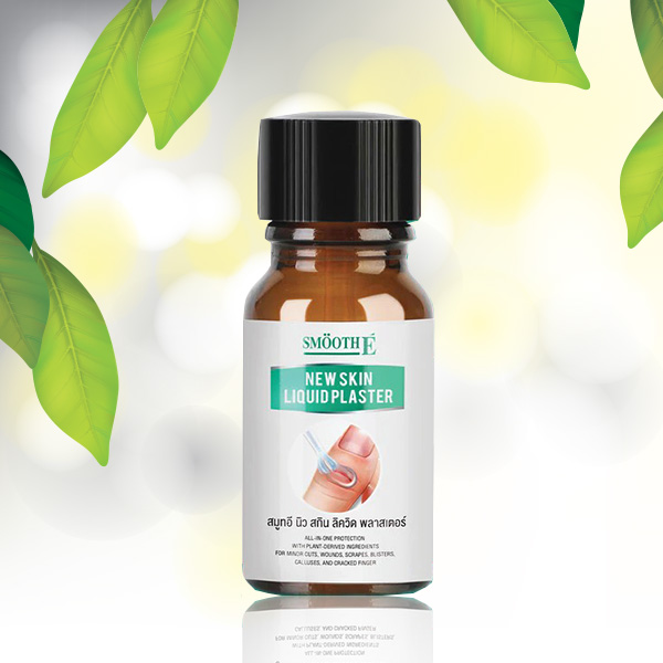 ครีมทาแผล Smooth E New Skin Liquid Plaster
