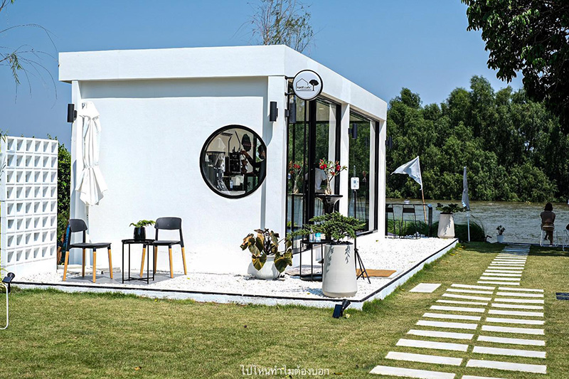 คาเฟ่ริมน้ำ ใกล้กรุงเทพ