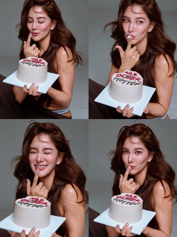 ก้อย รัชวิน ฉลองวันเกิด 42 ปี โนบราอวดความสตรอง 