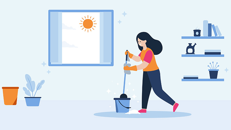 วิธีดูแลบ้าน