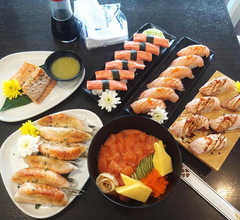 บุฟเฟ่ต์แซลมอน