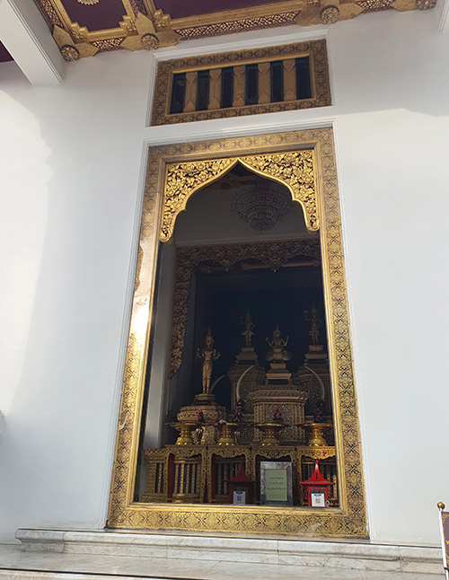 ศาลเทพารักษณ์ ที่ตั้องอยู่ในศาลหลักเมือง กรุงเทพมหานคร  