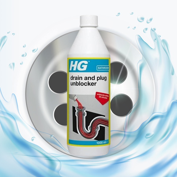 น้ำยาล้างท่อตัน HG Drain and Plug Unblocker