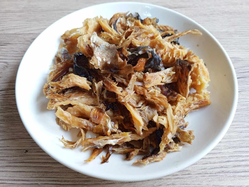 วิธีทำแกงขนุน แกะเนื้อปลาย่าง