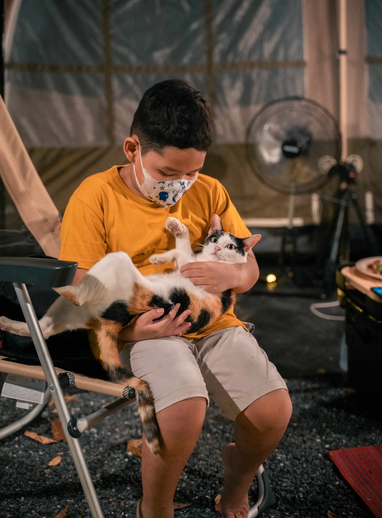 กางเต็นท์