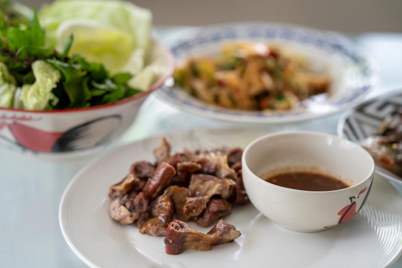 ไส้อ่อนย่าง