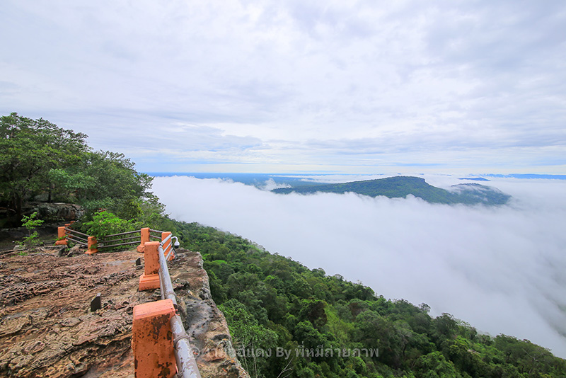 จุดชมวิวผามออีแดง ศรีสะเกษ