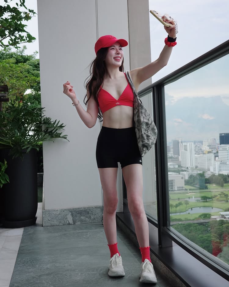 ปันปัน สุทัตตา อวดภาพสวย ๆ ก่อนเข้าฟิตเนส