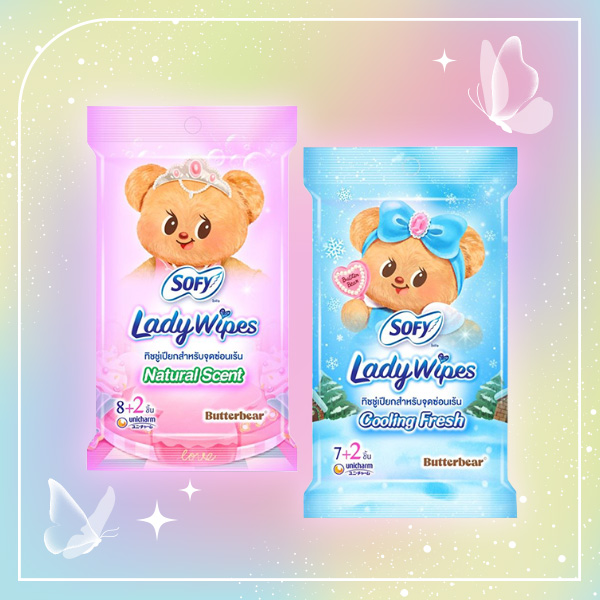 ทิชชูเปียก Sofy Lady Wipes