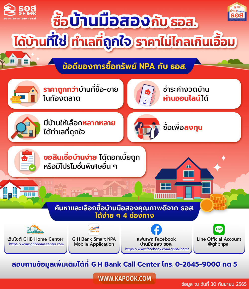 บ้านมือสอง ธอส.