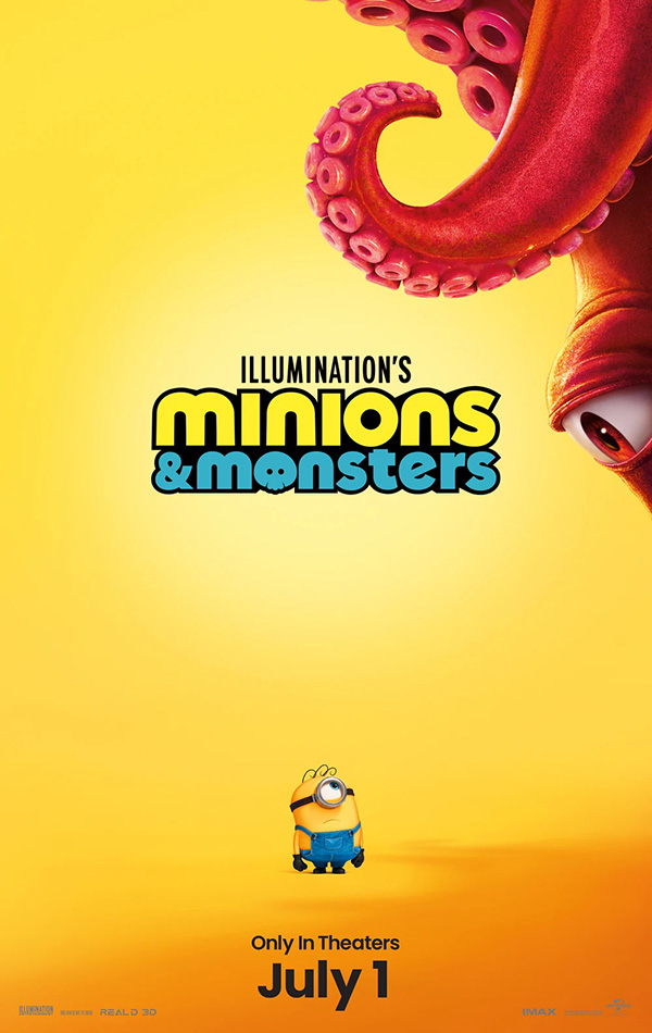 Minions & Monsters (2026) มินเนี่ยน & มอนสเตอร์ หนังแอนิเมชั่น หนังใหม่ 2026 โปสเตอร์