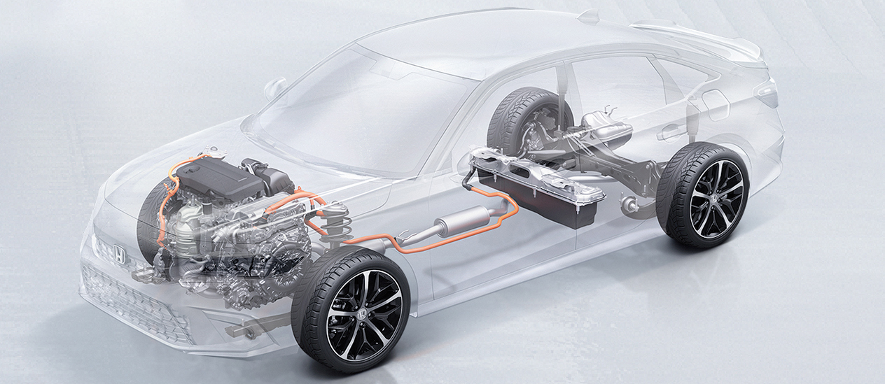 honda civic e:hev 2022