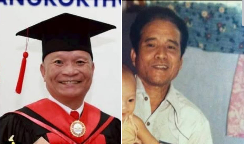 เอ็ม บุษราคัม ลูกสาวหม่ำ จ๊กมก ขอชาวเน็ตสานฝันพ่อถ่ายรูปกับปู่