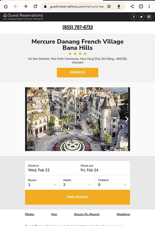 Mercure Danang French Village Bana Hills