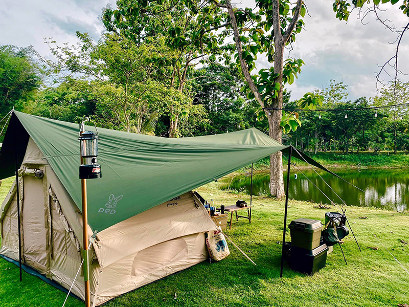 ที่พักแคมป์ใกล้กรุงเทพ