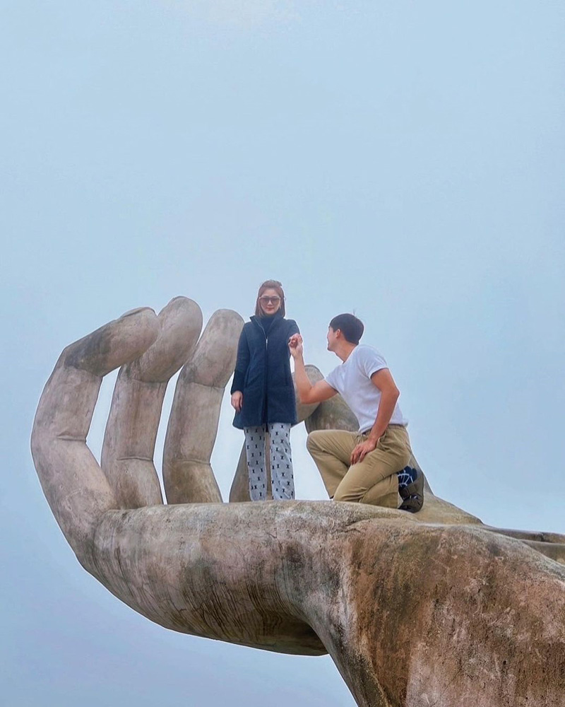 อ้วน รีเทิร์น ปล่อยภาพ หมอก้อง คุกเข่าจับมือแฟน คนจับตา.