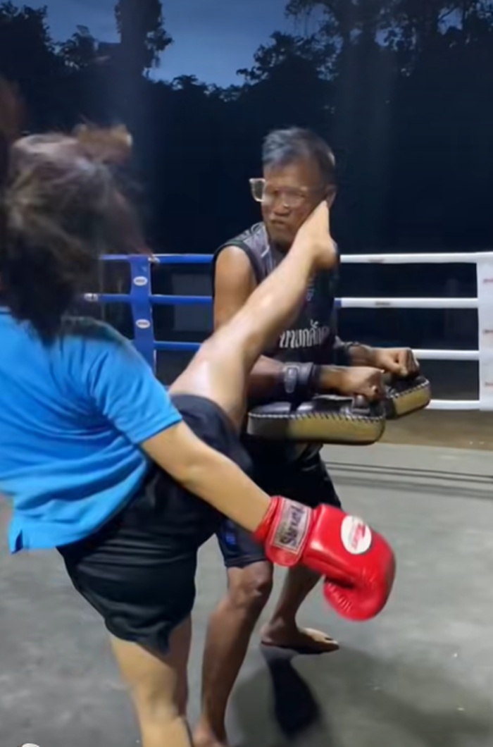 ซ้อมมวยไทย