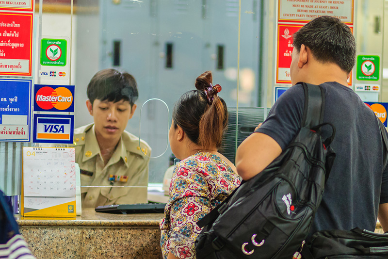 จองตั๋วรถไฟด้วยตัวเอง