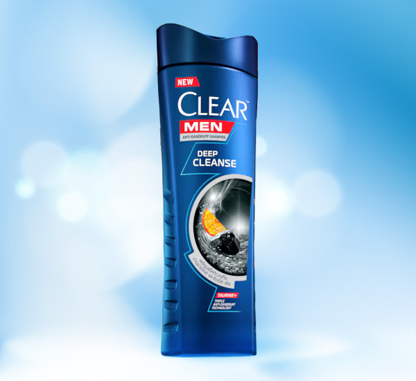 Clear Men Deep Cleanse Anti-Dandruff Shampoo แชมพูขจัดรังแค