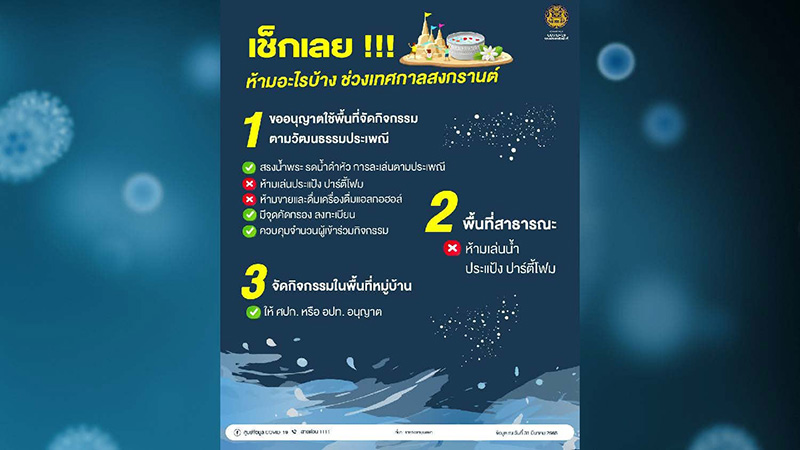 งานสงกรานต์ 2565