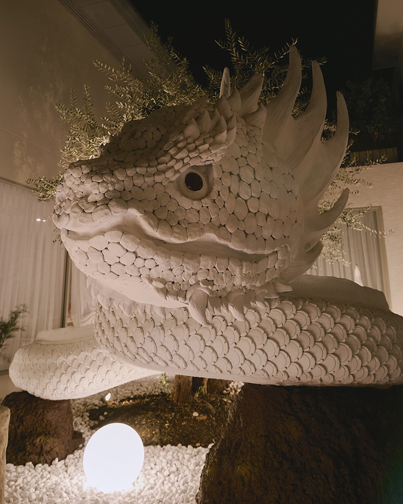 ส่องชัด รูปปั้นองค์พญานาค ที่บ้านใหม่ เจนี่