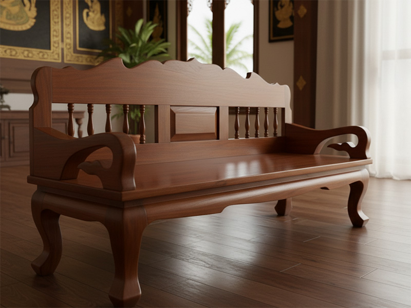 โซฟาไม้