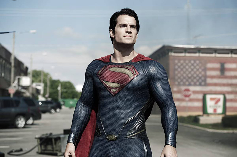 ภาพ Henry Cavill สวมชุด Superman ใน Man of Steel