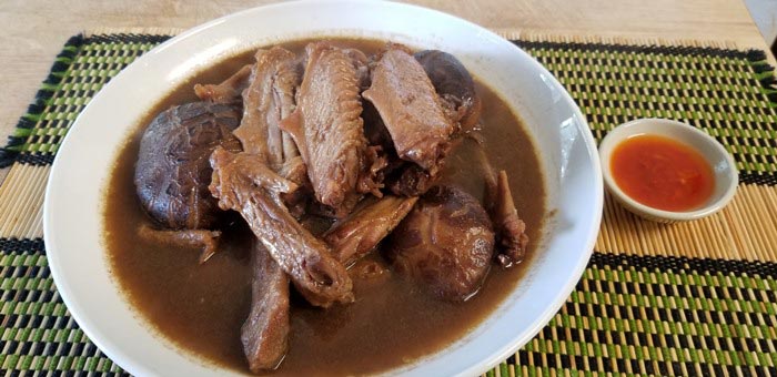 ปีกเป็ดพะโล้