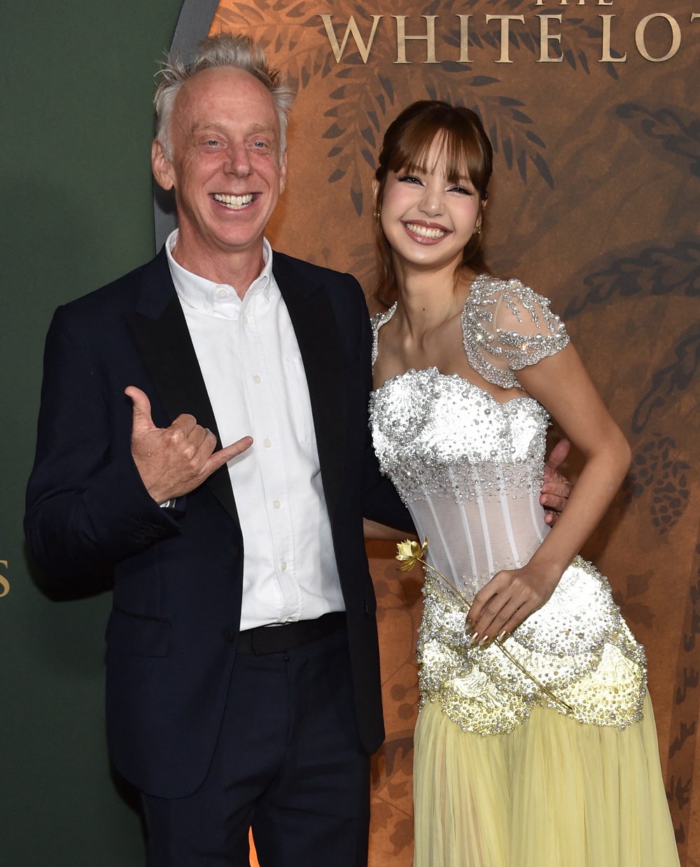 ลิซ่า เดินพรมแดงงานพรีเมียร์ The White Lotus 3 ในชุด Miss Sohee ที่ลอสแอนเจลิส