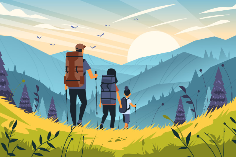 ฝันว่าเดินป่า