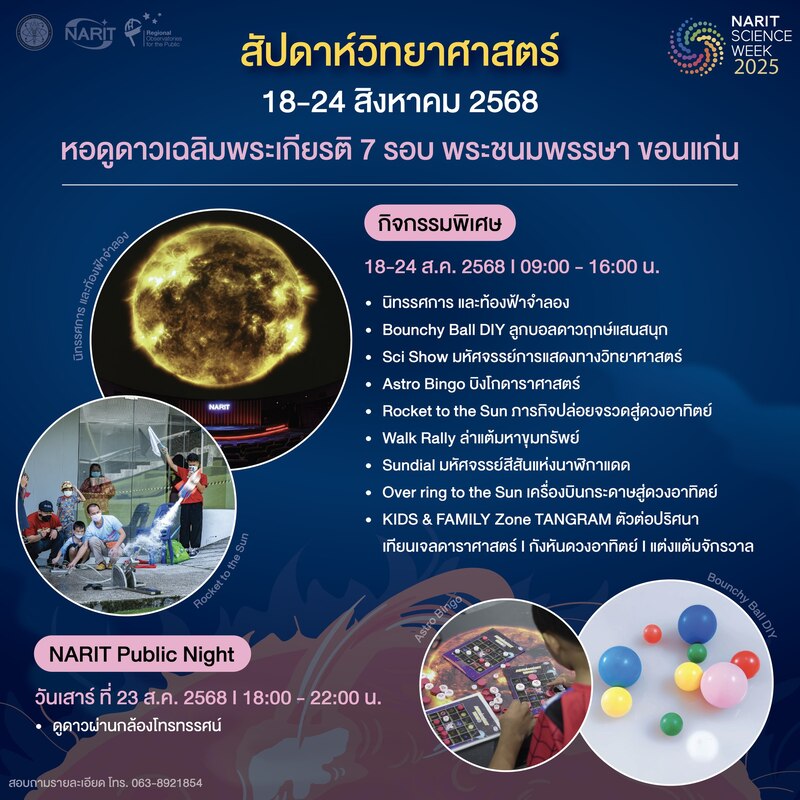 NARIT SCIENCE WEEK 2025